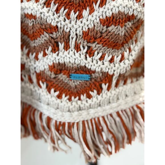 NWT Alanui Hawa Mahal Women's S Patterned intarsia cardigan cream Italy Sweater - Picture 6 of 10